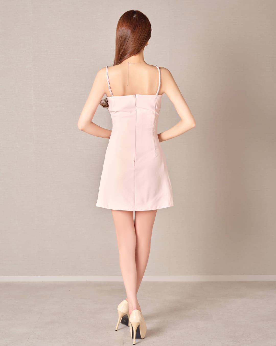 Bijou Glow Mini Dress : Pink