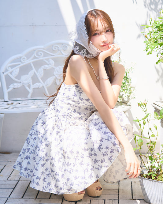 【NEW/予約商品】Flower Mist Dress