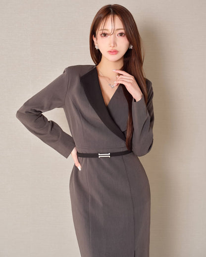 long jacket style onepiece