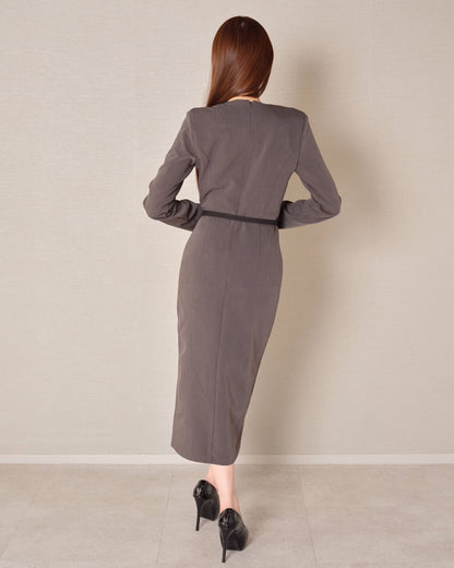long jacket style onepiece