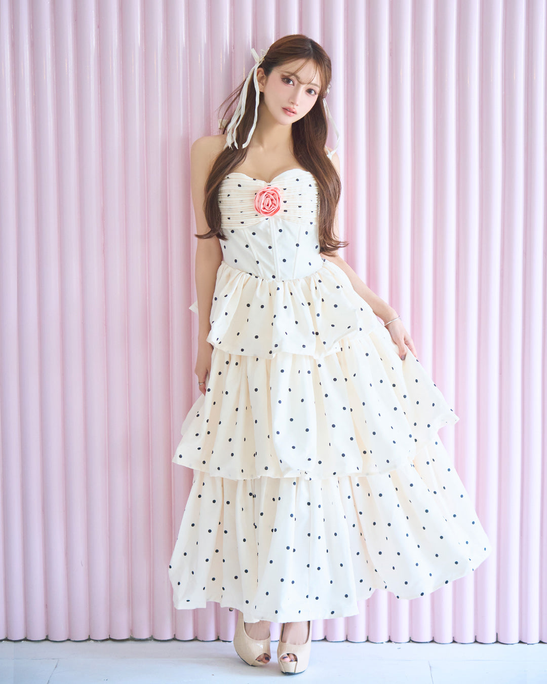 【NEW】Rosy Perfume Dress